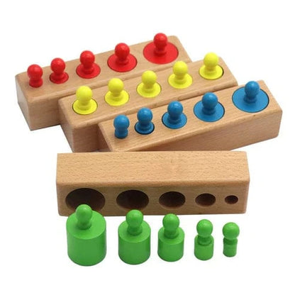 Color Cylinder Montessori