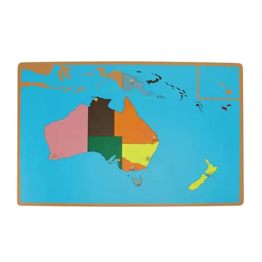 Montessori Australia Puzzle Map