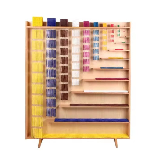 Montessori Bead Cabinet