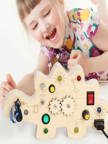Montessori Button Board
