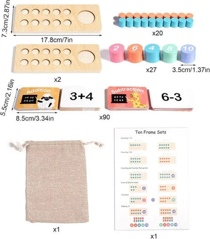Montessori Counting Pegs