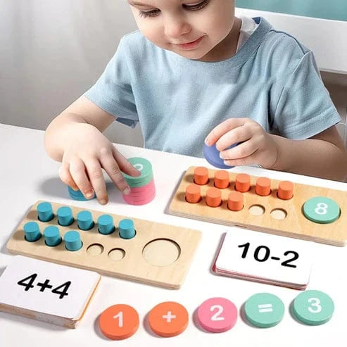 Montessori Counting Pegs