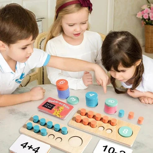 Montessori Counting Pegs