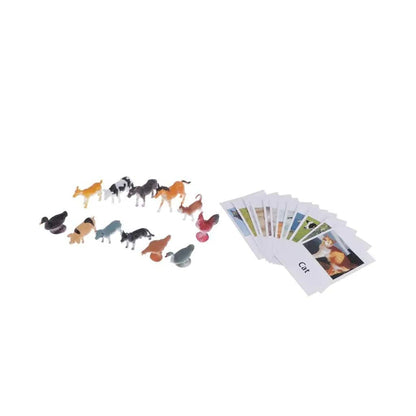 Montessori Farm Animals Matching Cards