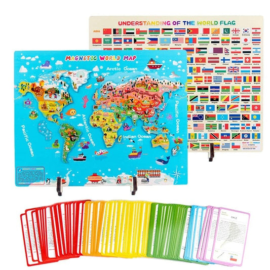 Montessori Geography Cards