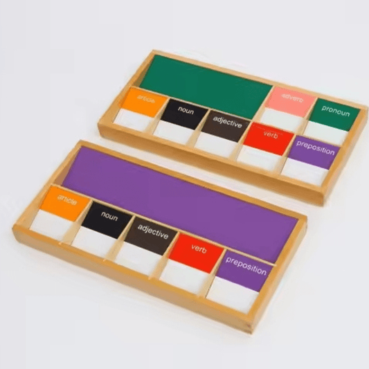 Montessori Grammar Boxes