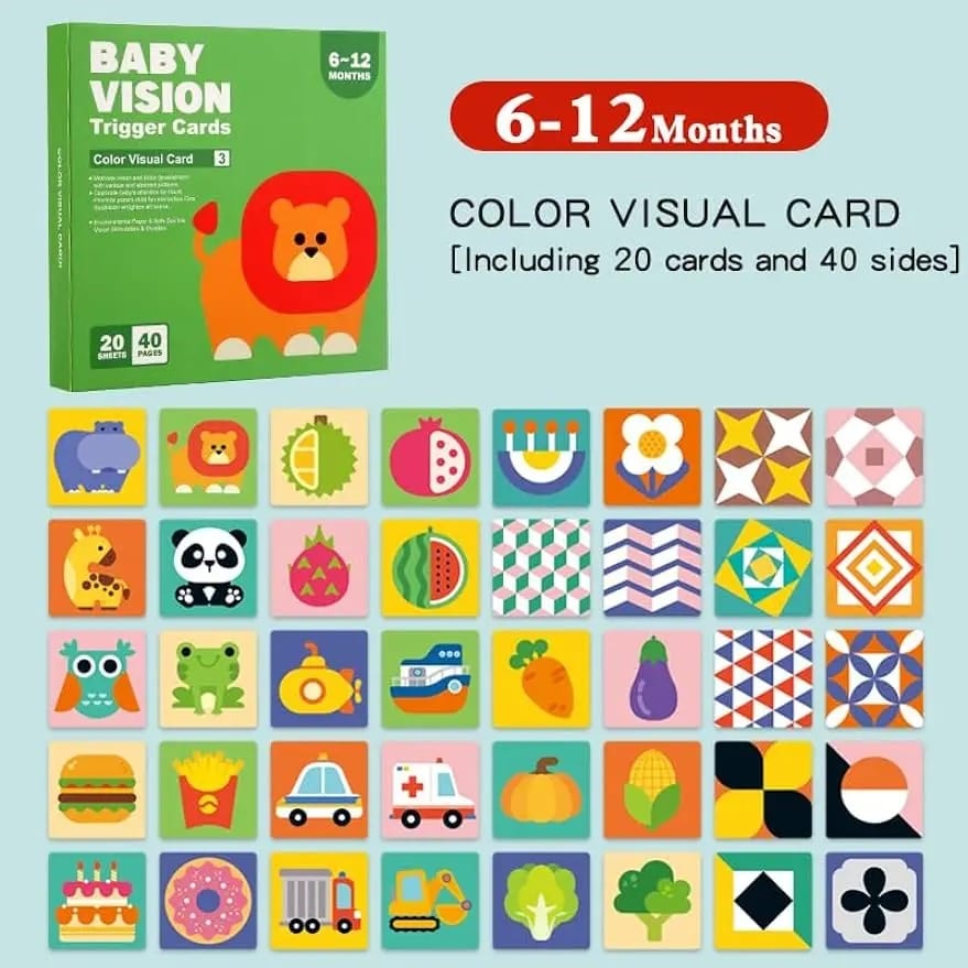 Montessori High Contrast Cards