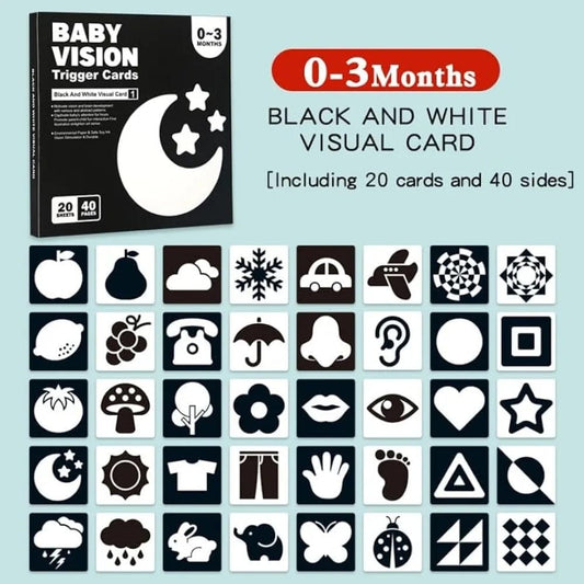 Montessori High Contrast Cards