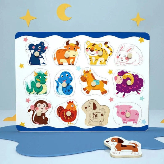 Montessori Knob Puzzle
