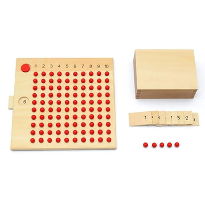 Montessori Multiplication Board