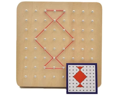 Montessori Nail Board Jigsaw Puzzle