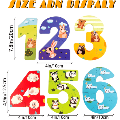 Montessori Number Puzzle
