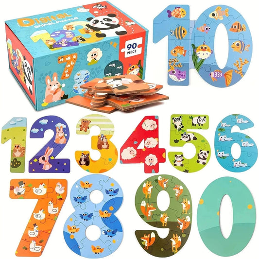 Montessori Number Puzzle