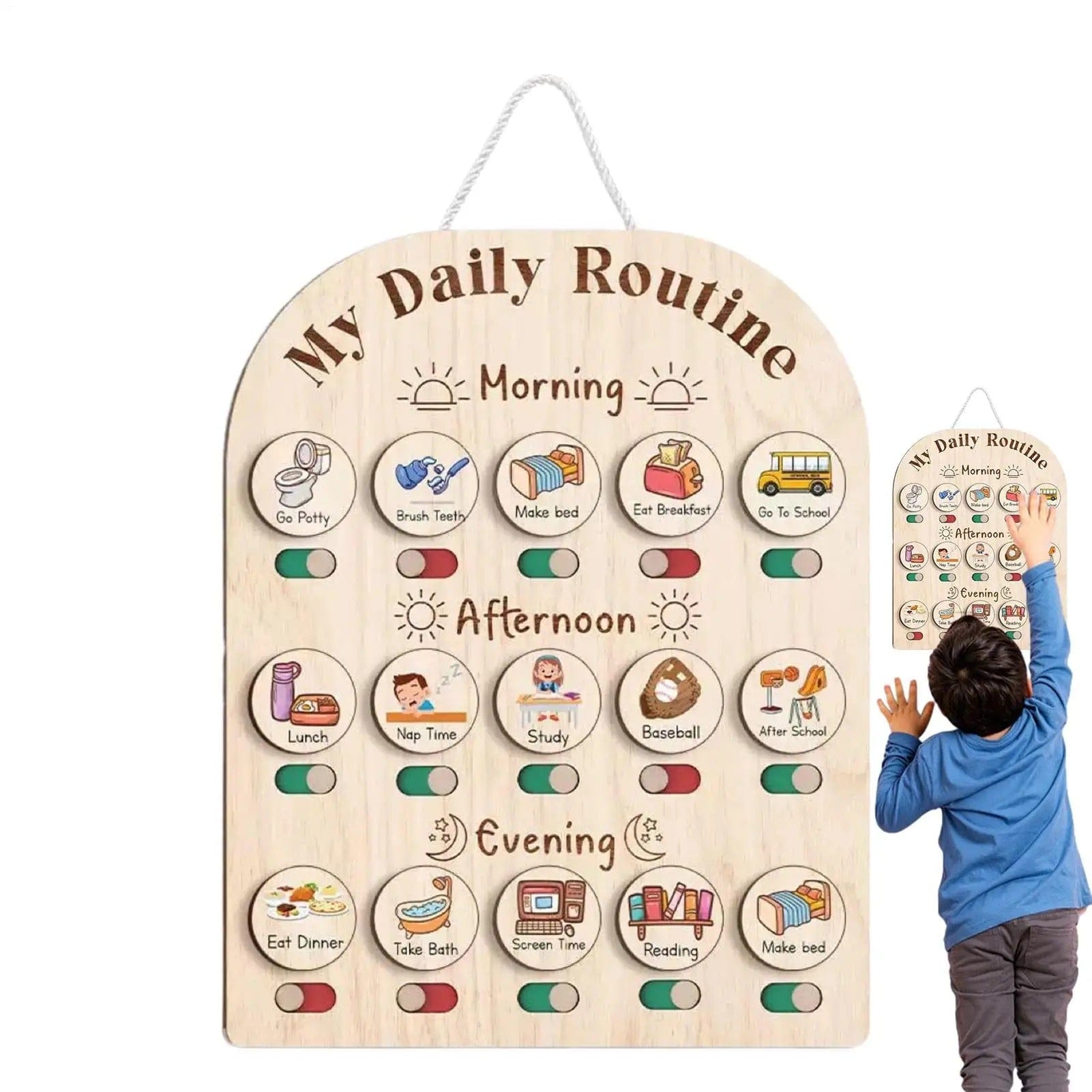 Montessori Routine Board