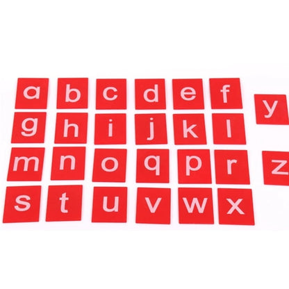 Montessori Sandpaper Letters