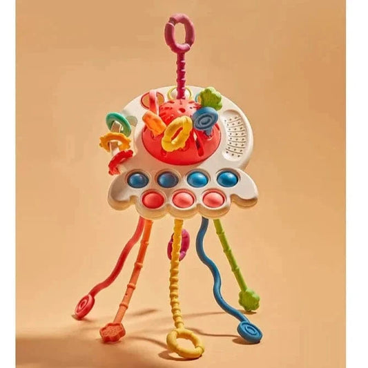 Montessori Silicone Pulling Toy
