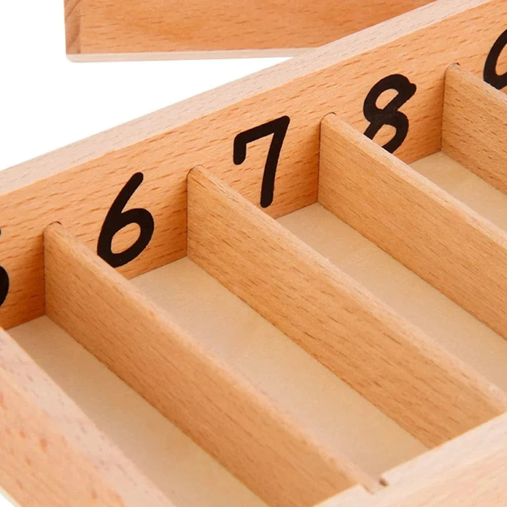 Montessori Spindle Box