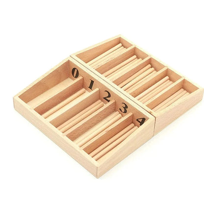 Montessori Spindle Box