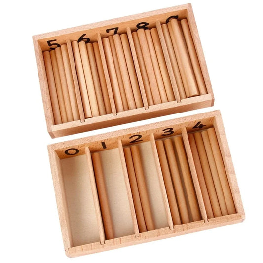 Montessori Spindle Box