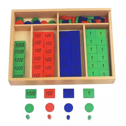 Montessori Stamp Game