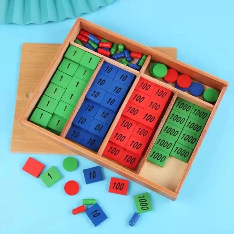 Montessori Stamp Game