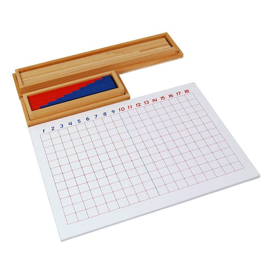 Montessori Subtraction Strip Board