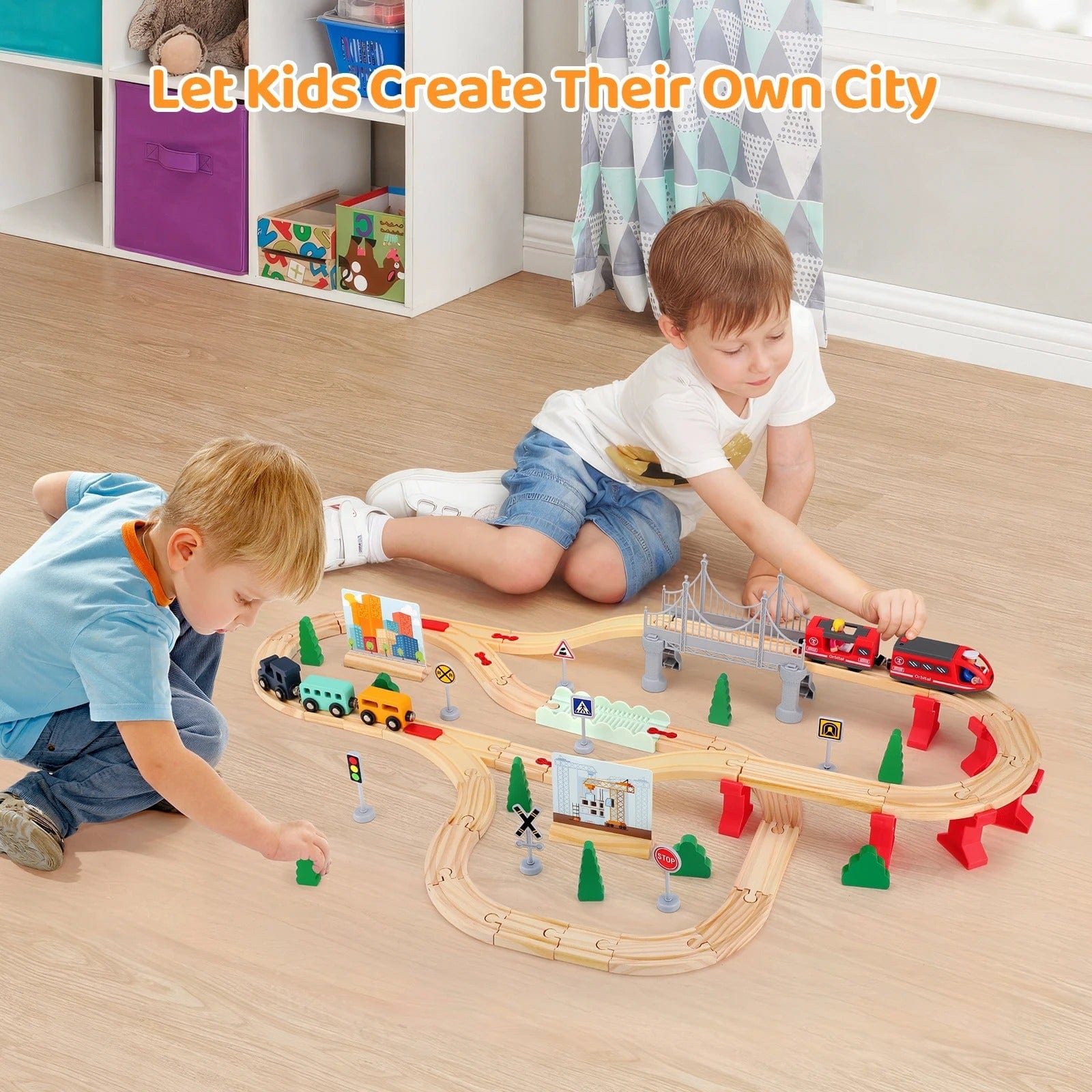 Montessori Train Set