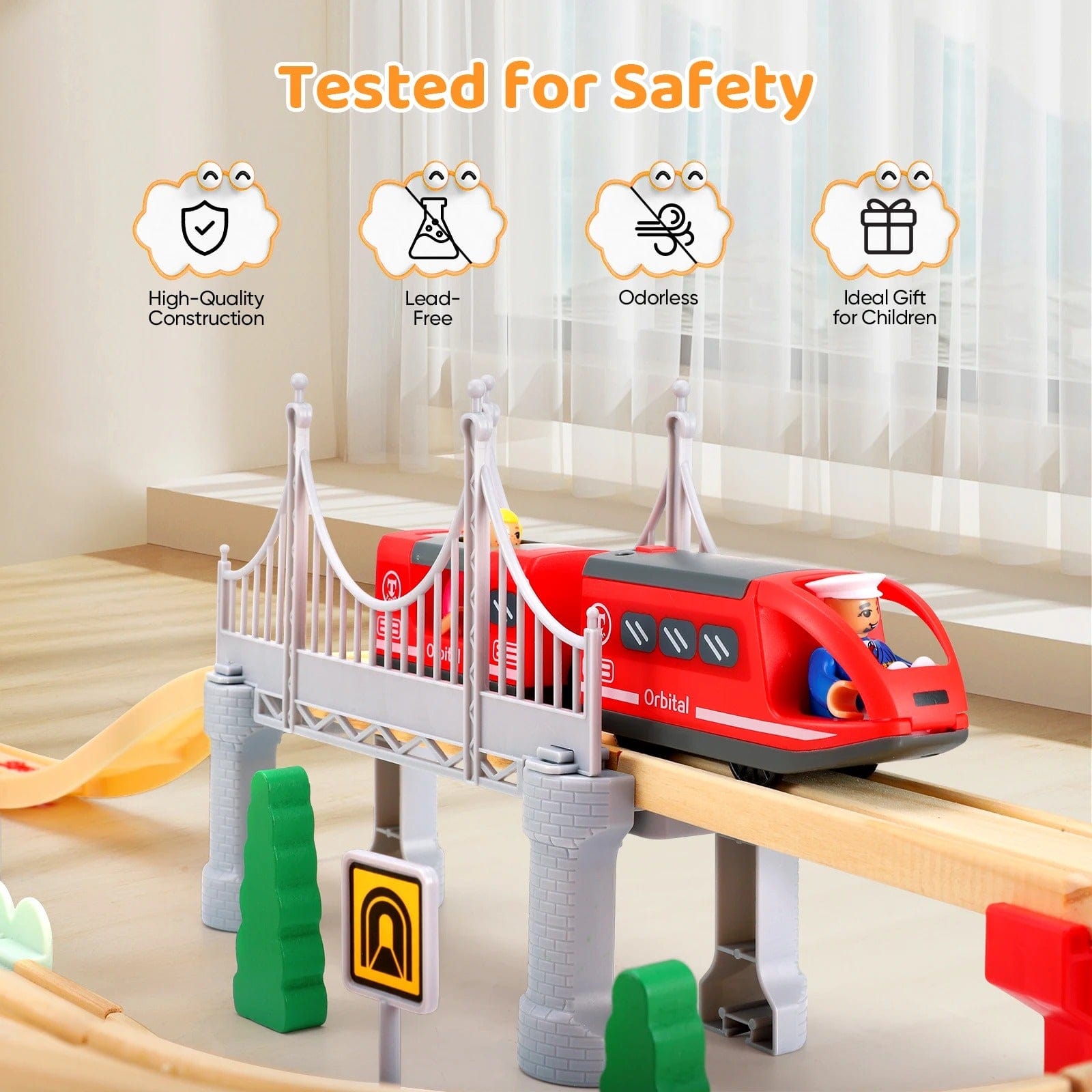 Montessori Train Set
