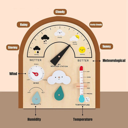 Montessori Weather Board