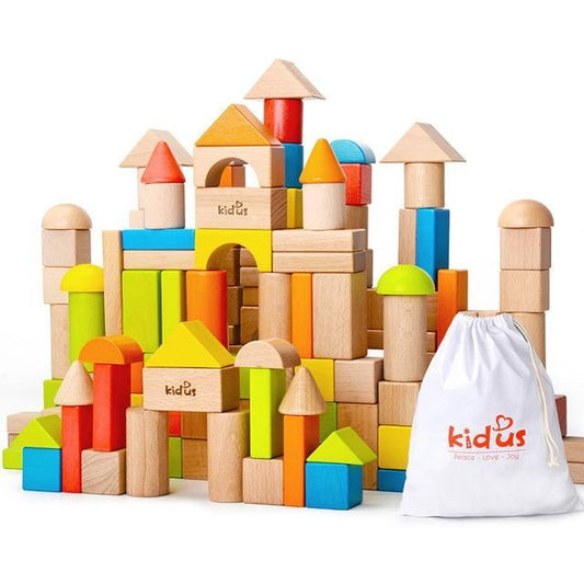 Montessori Wooden Blocks