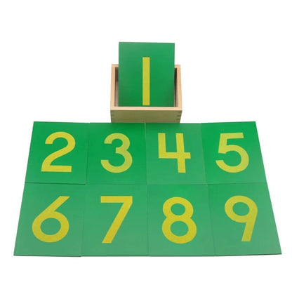 Sandpaper Numbers Montessori