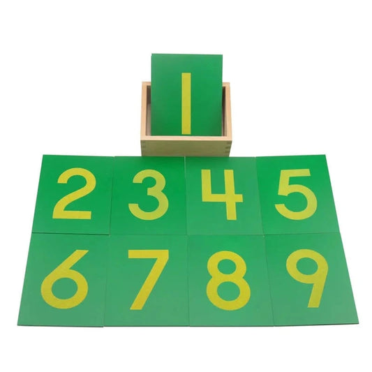 Sandpaper Numbers Montessori