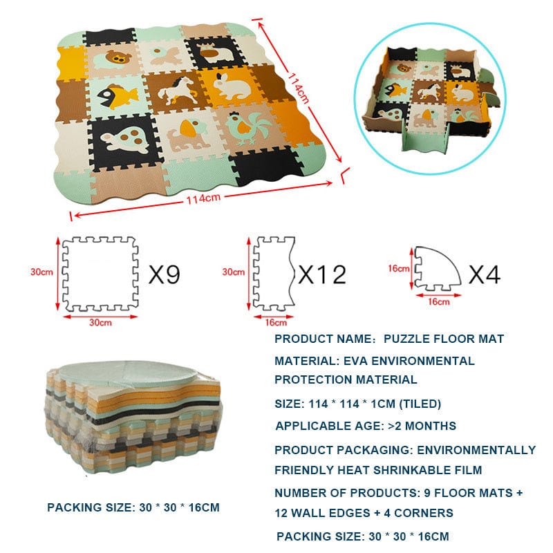 Tapis activité Montessori